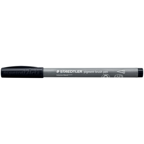 Sivellinkynä Staedtler pigment arts voimakas musta, hinta 3,35€