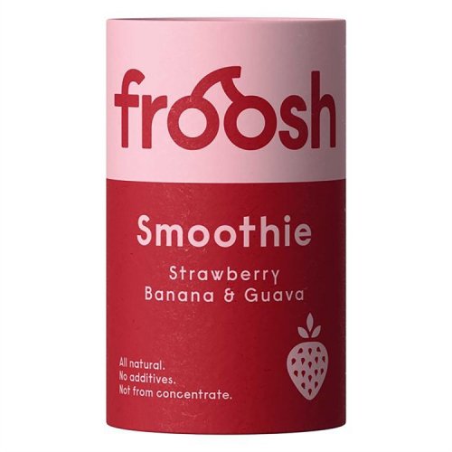 Smoothie Froosh mansikka-banaani-guava 150 ml, hinta 2,03€