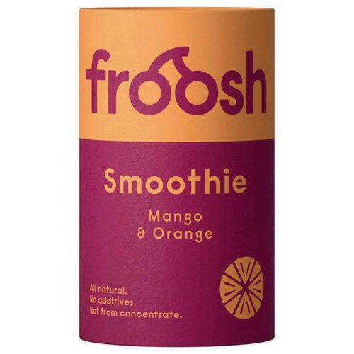 Smoothie Froosh shorty mango-appelsiini 150ml, 1 kpl=12 purkkia, hinta 27,69€