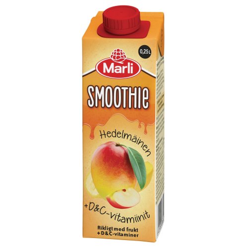 Smoothie Marli hedelmäinen 2,5dl 15kpl, hinta 37,06€
