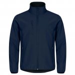 Softshell Takki Clique classic tummansininen 5xl