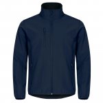 Softshell Takki Clique classic tummansininen m