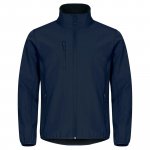 Softshell Takki Clique classic tummansininen xl