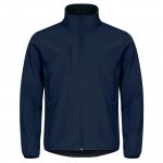 Softshell Takki Clique classic tummansininen xxl