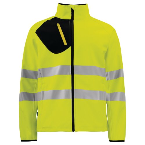 Softshell Takki Projob 6432 high vis lk3 keltainen/musta m, hinta 102,50€