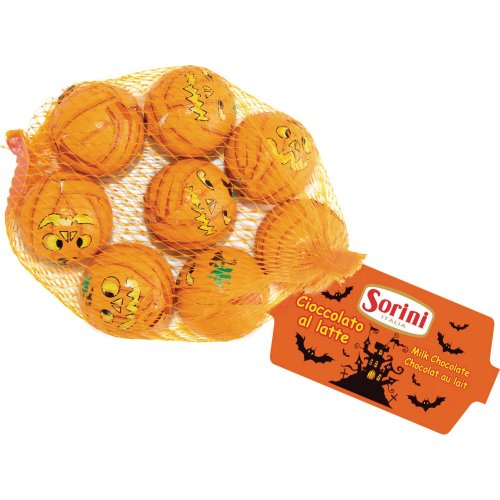 Sorini halloween suklaakurpitsat 100g, hinta 3,50€