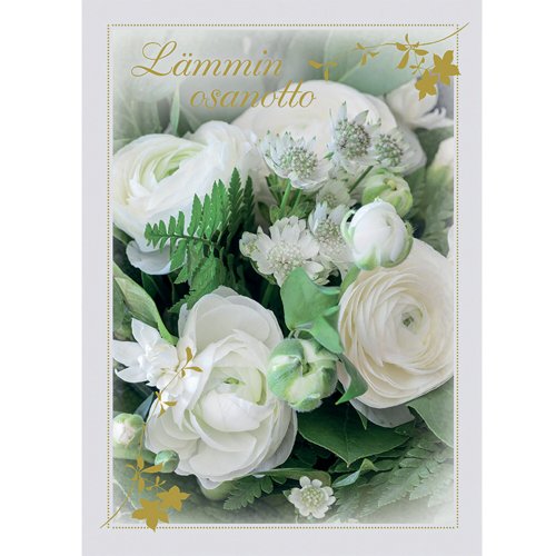 Suomen punainen risti suruadressi muisto, hinta 19,08€