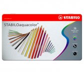 Akvarellikynä STABILO aquacolor värilajitelma /36