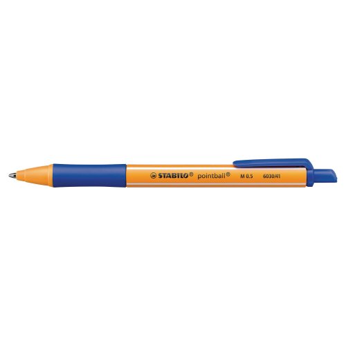 Kuulakynä Stabilo pointball mekanismilla 0,5 mm sininen, hinta 2,98€