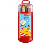 Värikynä STABILO Trio thick värilajitelma + rasia /15