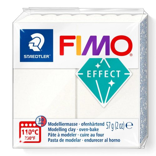 Muovailumassa Staedtler fimo effect , 57 g, 08 helmiäisvalkoinen, hinta 2,70€