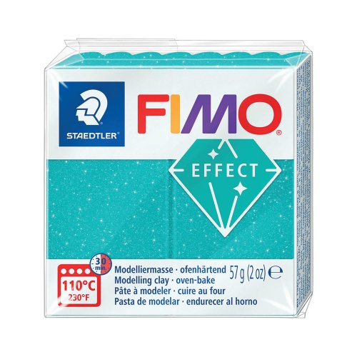 Muovailumassa Staedtler fimo effect , 57 g, 392 galaxy turkoosi, hinta 2,70€
