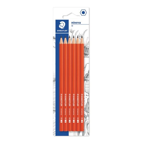Staedtler Lyijykynä HB minerva blisteri 6kpl, hinta 2,42€