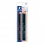Staedtler Lyijykynä HB noris 118 pastel line blister 1 kpl=6 kynää 6kpl