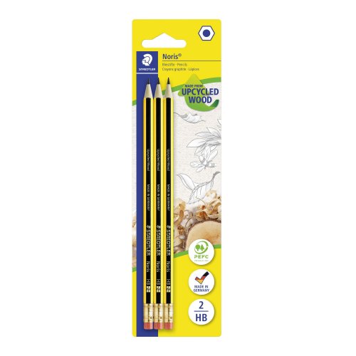 Staedtler Lyijykynä HB noris kumilla blisteri 3kpl, hinta 2,74€