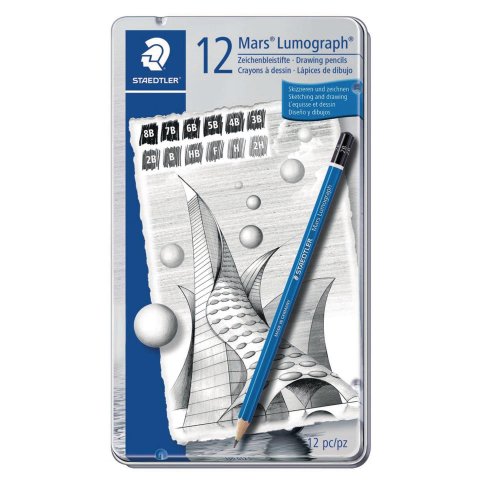 Staedtler Lyijykynä lumograph 100 g12s 12kpl, hinta 20,48€