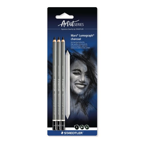 staedtler marslumo hiilikyn100c blis 4kpl, hinta 20,01€