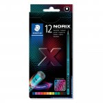 Staedtler norix puuvärikynäsarja, 12 väriä 12kpl