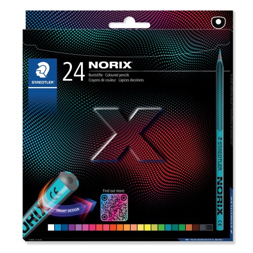 Staedtler norix puuvärikynäsarja, 24 väriä 24kpl, hinta 20,62€
