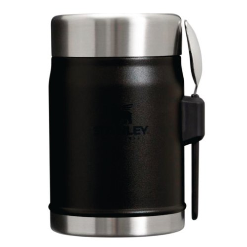 Stanley 400 ml:n einespurkki lusikkahaarukalla - mattamusta, hinta 108€