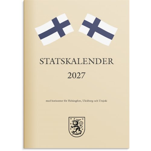 Statskalender 2027, hinta 6,39€
