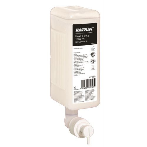 Suihkusaippua Katrin Head & Body 47550 1000 ml, hinta 12,95€