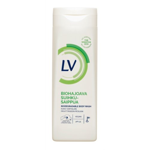 Suihkusaippua LV Biohajoava 250 ml /6, hinta 18,76€