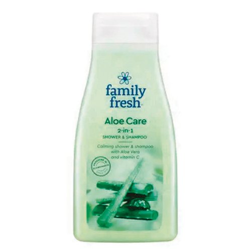 Suihkushampoo Family fresh aloe care 500 ml, hinta 4,52€