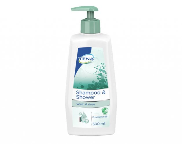Suihkushampoo TENA ProSkin Shampoo & Shower 500 ml, hinta 4,92€