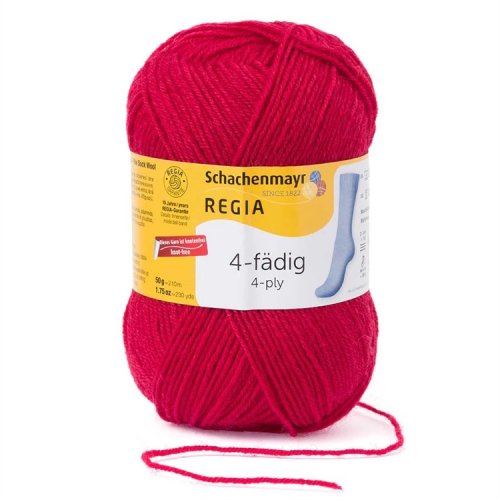 Sukkalanka Regia 50g punainen, hinta 3,86€