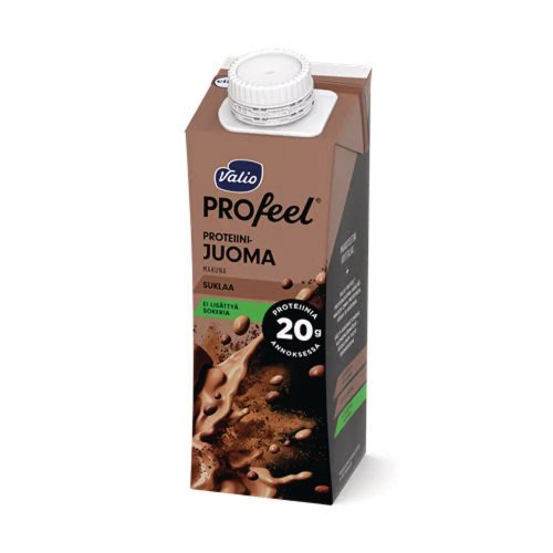 Suklaa Valio profeel® proteiinijuoma 2,5dl uht 15kpl, hinta 38€