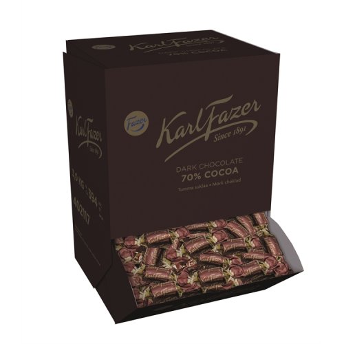 Suklaakonvehti Fazer Dark 70 %/3 kg, hinta 133,68€