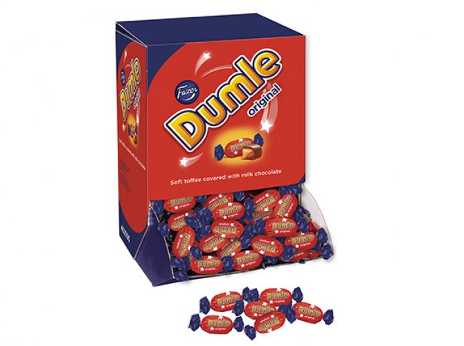 Suklaakonvehti Fazer Dumle 3 kg, hinta 97,42€