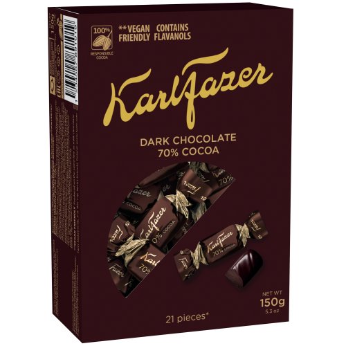Suklaakonvehti Fazer selection tumma 150g, hinta 91€