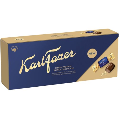 Suklaakonvehti Karl Fazer Tryffelicrisp 250 g, hinta 10,32€