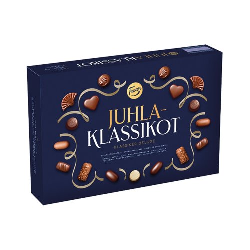 Suklaakonvehtirasia Fazer juhlaklassikot 380g, hinta 16,73€