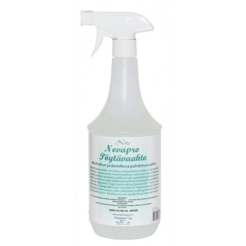 Sumutinpullo Novapro hierontapöytävaahto 1l, hinta 9,81€