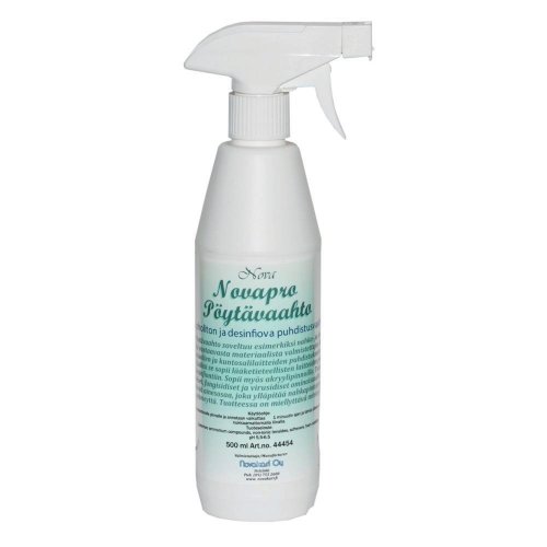 Sumutinpullo Novapro pöytävaahto 500ml, hinta 6,12€