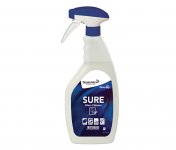 Sumutinpullo SURE lasi- ja yleispuhdistusaineelle 750 ml