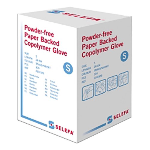 Suojakäsine Selefa kopolymeeri steriili S /100, hinta 14,26€