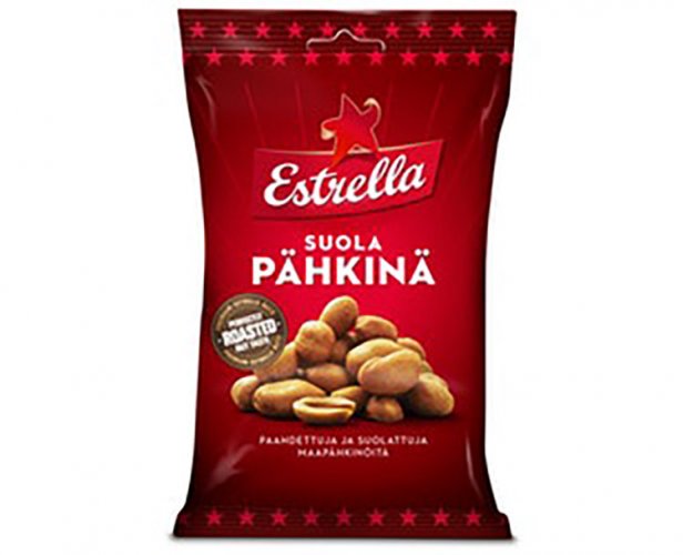 Suolapähkinä Estrella 175g, hinta 2,89€
