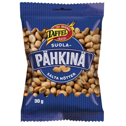 Suolapähkinä Taffel 30g 36kpl, hinta 31,12€