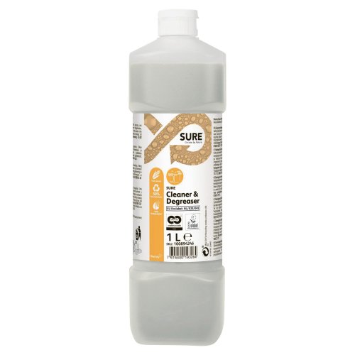 Rasvanpoistoaine Sure cleaner & degreaser puhdistus- ja 1l, hinta 10,22€