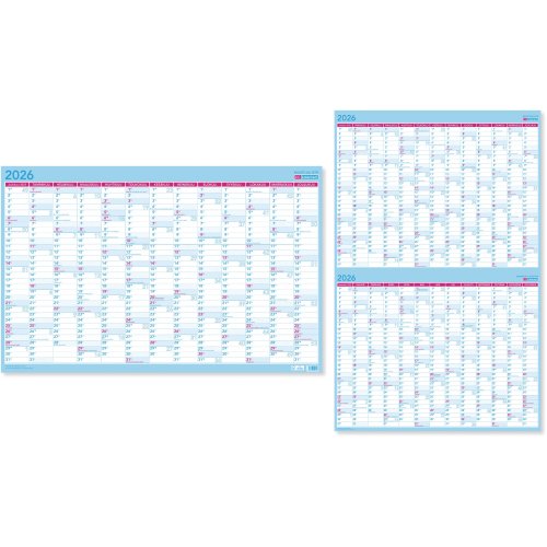 Suunnittelukalenteri 2026 Cc 6606 muistijuliste 840 x 540mm, hinta 2,40€