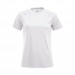 T-paita Clique premium active naiset valkoinen l