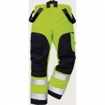 Talvihousut Fristads 2085 flamestat high vis keltainen/sininen lk2 xs