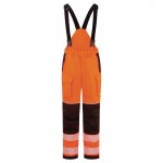 Talvihousut Portwest fr426 modaflame rain+ hi-vis vuorilliset oranssi l