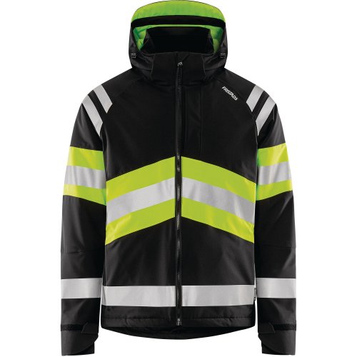 Talvitakki Fristads 4685 high vis stretch lk1 keltainen/musta s, hinta 299,20€