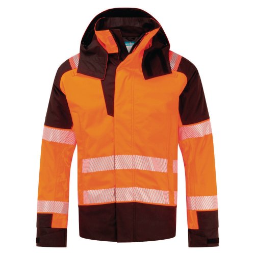 Talvitakki Portwest fr606 modaflame rain+ hi-vis oranssi/musta xl, hinta 328€