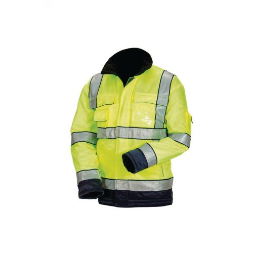 Talvitakki Priha 4022 huomio keltainen/sininen lk3 64, hinta 102,60€